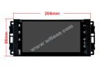 7" Screen OEM Style without DVD Deck For Jeep Wrangler Dodge Grand Cherokee
