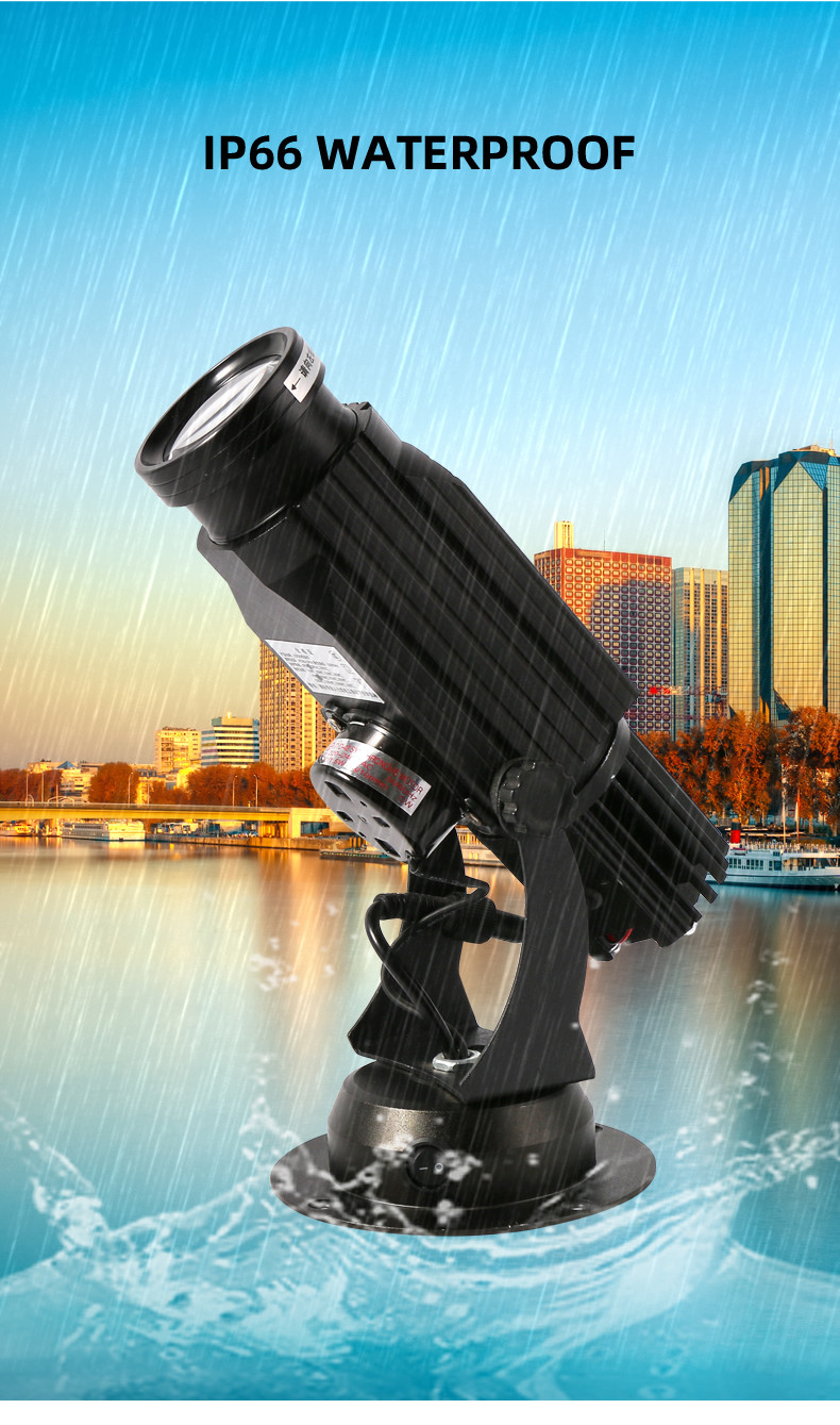LED Logo Light Projector Outdoor IP66 Dustproof HD Full Color