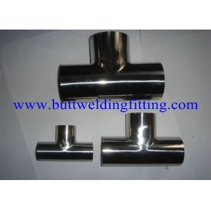 China A403 WP316L WP321 WP310S Stainless Steel Tee Equal Seamless Reducer Tee on sale