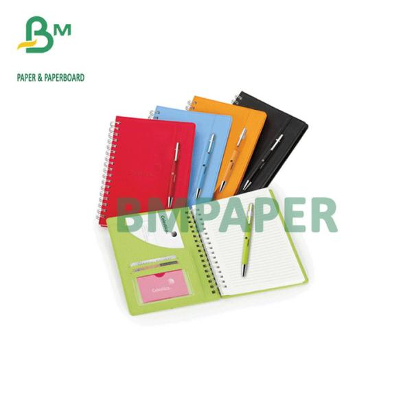 Colour Leather Grain Board Embossed Binding Cover 180g 230g 250g For File Folder