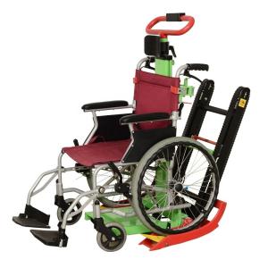 China Customizable Stair Climbing Wheel Chairs Electric Powered Green Black factory
