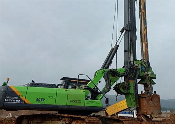 1300mm 125kNm Bore Pile Hydraulic Hammer Piling Machine Rotary Drilling Rig