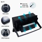 300W Waterproof LED Stadium Flood Lights Outdoor 39000LM 4000K Heavy-Duty