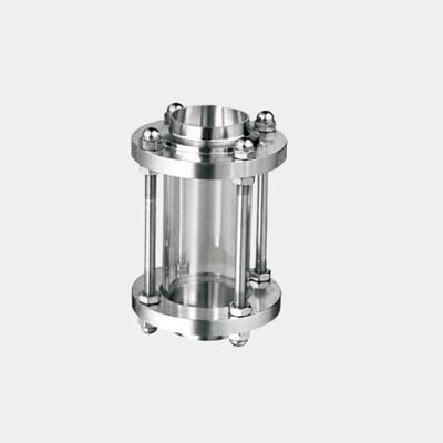 Sanitary Stainless Steel 304/316 Pipe Fittings Tri Clamp Straight Tubular Sight