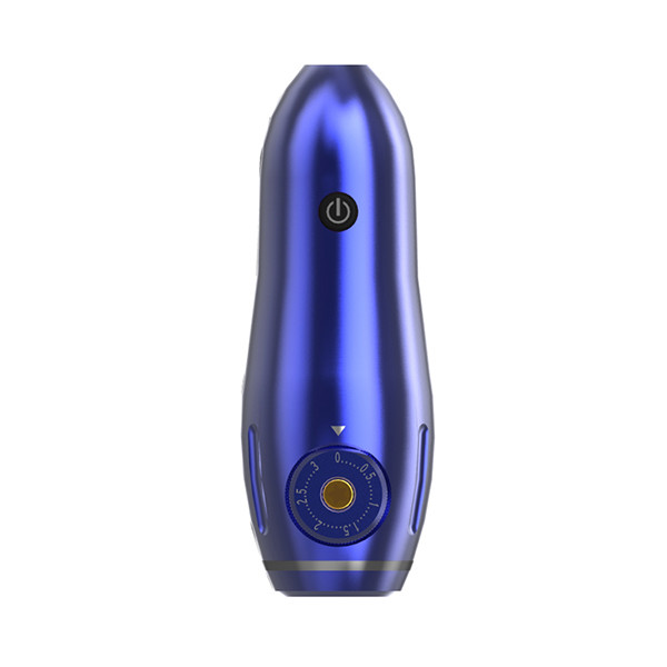 Blue Color Short Tattoo Pen , Wireless Tattoo Rotary Pen For Professional Artists