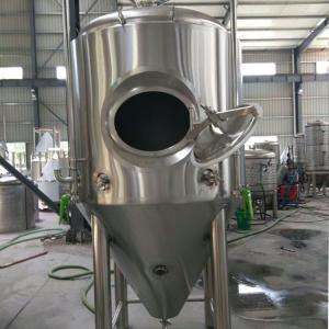 China 60° Bottom Cone Grain Industrial Micro Craft Beer Brewing Systems at Competitive factory