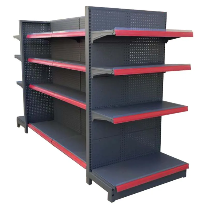 Factory Custom Color Size Gondola Shelves Shelving For Perfume Store