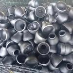 DN200 Butt Welded Carbon Steel Reducer Seamless Black Concentric Weld Reducer