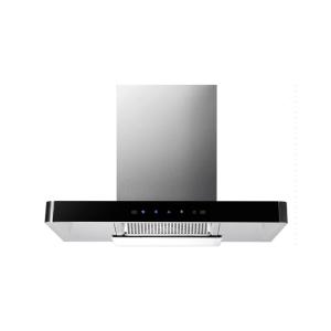 China 60cm T Shape Chimney Hood Cooker Extractor Touch Switch factory