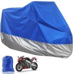 Breathable Motorcycle Rain Cover Outdoor Indoor Extra Large With Storage Bag