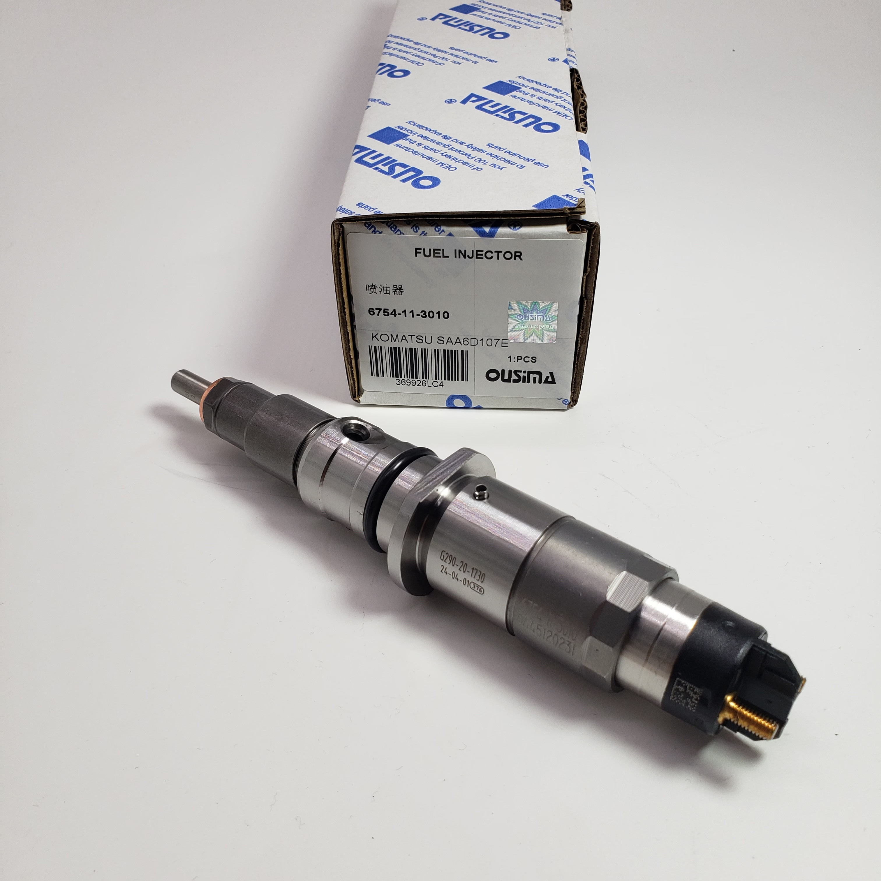 Injector Assembly 6754-11-3010 6754113010 For KOMATSU PW220 SAA4D107E SAA6D107E WA250PZ
