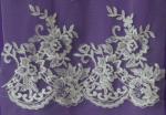 Ivory Embroidery Lace Fabric for Wedding Dress Hot Sale