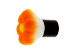 Cosmetic Kabuki Brushes Flower Shape Black Plastic Handle 80mm 60G