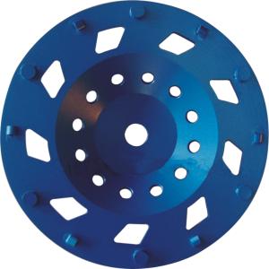 China 125mm 5 Inch PCD Cup Grinding Wheel Epoxy Paint Removal Use factory