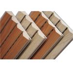 Wood Wall Paneling Wooden Grooved Acoustic Panel MGO Fireproof Veneer Surface