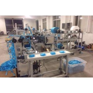 Non Woven Medical Face Mask Machine High Productivity Low Energy Consumption