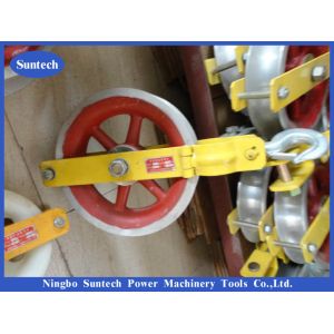 1T SHD Model Aluminum Sheave Stringing Block For Transmission Line