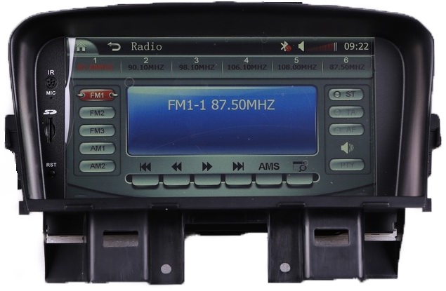 Car radio cd usb mp3 for Chevrolet Cruze /Lacetti II support rear view camera OCB-8632