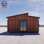 20FT Premade Steel Structure Houses with PVC/Aluminum Windows