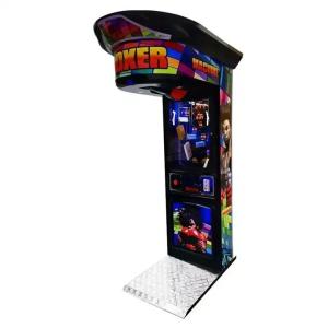 China AU Plug Coin Operated Punchbag Machine Dragon Punch Boxing Machine factory