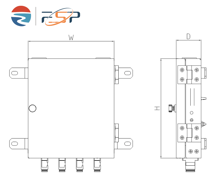 ODN Network 12 Cores FC UPC Fiber Optic Distribution Box Used for FTTH/FTTX Terminal