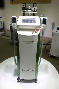 China Four handles Cryolipolysis / coolshape body slimming machine / fat freezing machine factory
