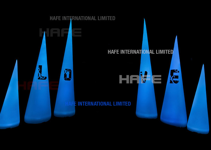 High Brightness Cone Inflatable Event Decoration Lighting Integrated High Power 200 W LED