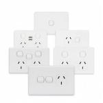 Custom Logo Brand Australian Standard 250V 16A 4 Gang Electrical Wall Switch
