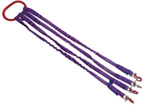 China Flat Webbing Polyester Lifting Sling factory