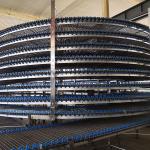IQF Freezer Tower Spiral Cooling Conveyor