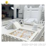 Soft Play Indoor Soft Play Equipment For Sale White With Inflatable Bounce House