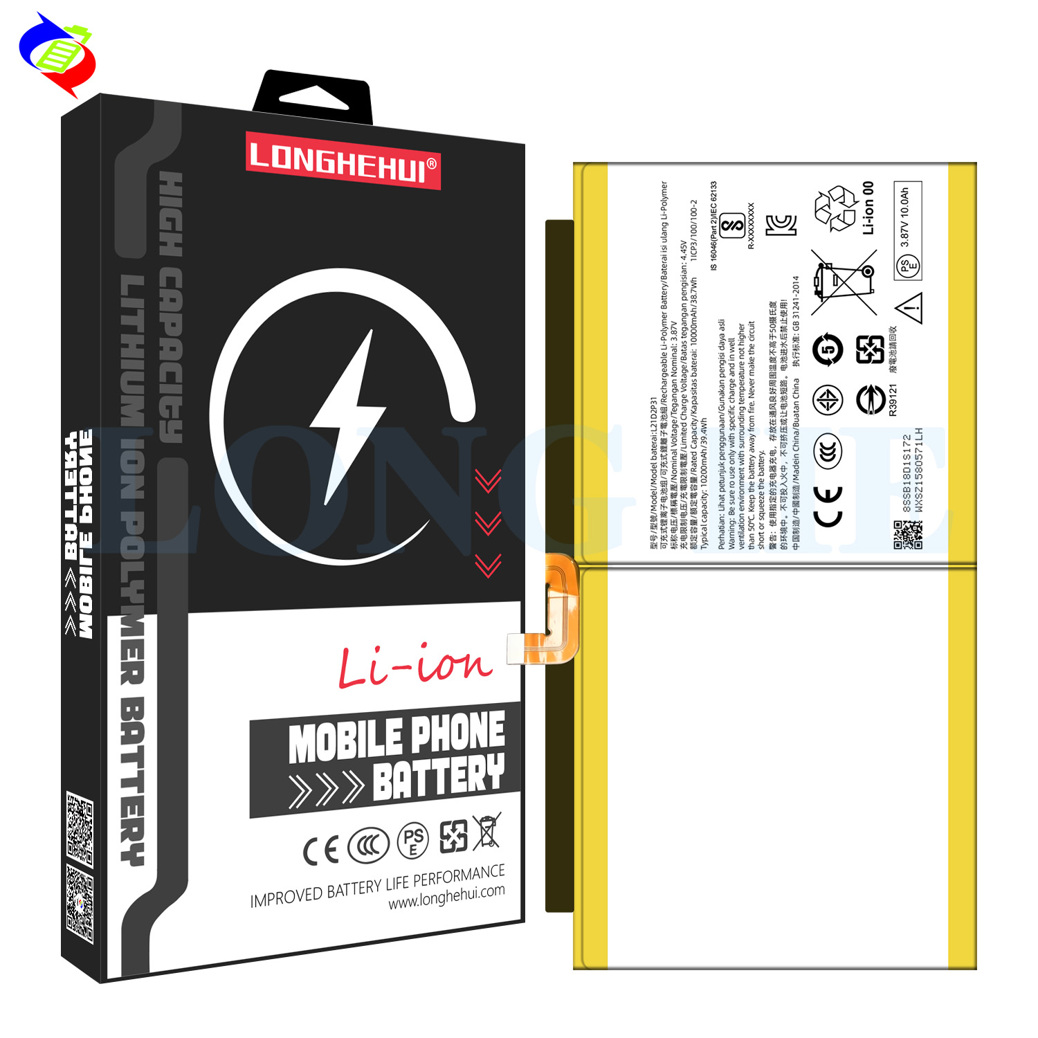 Lenovo Xiaoxin Pad Pro 12.6 Replacement Batteries Rechargeable Batteries 10200 mAh