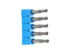 China High Efficiency Ball Nose Cutter HRC50 High Gloss Aluminum Milling factory