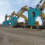 Mini Excavator Rock Hammer Hydraulic Breaker For 30 - 45ton