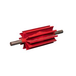 China Heavy Duty Industrial Belt Conveyor Accessories Self Cleaning Wing Pulley factory