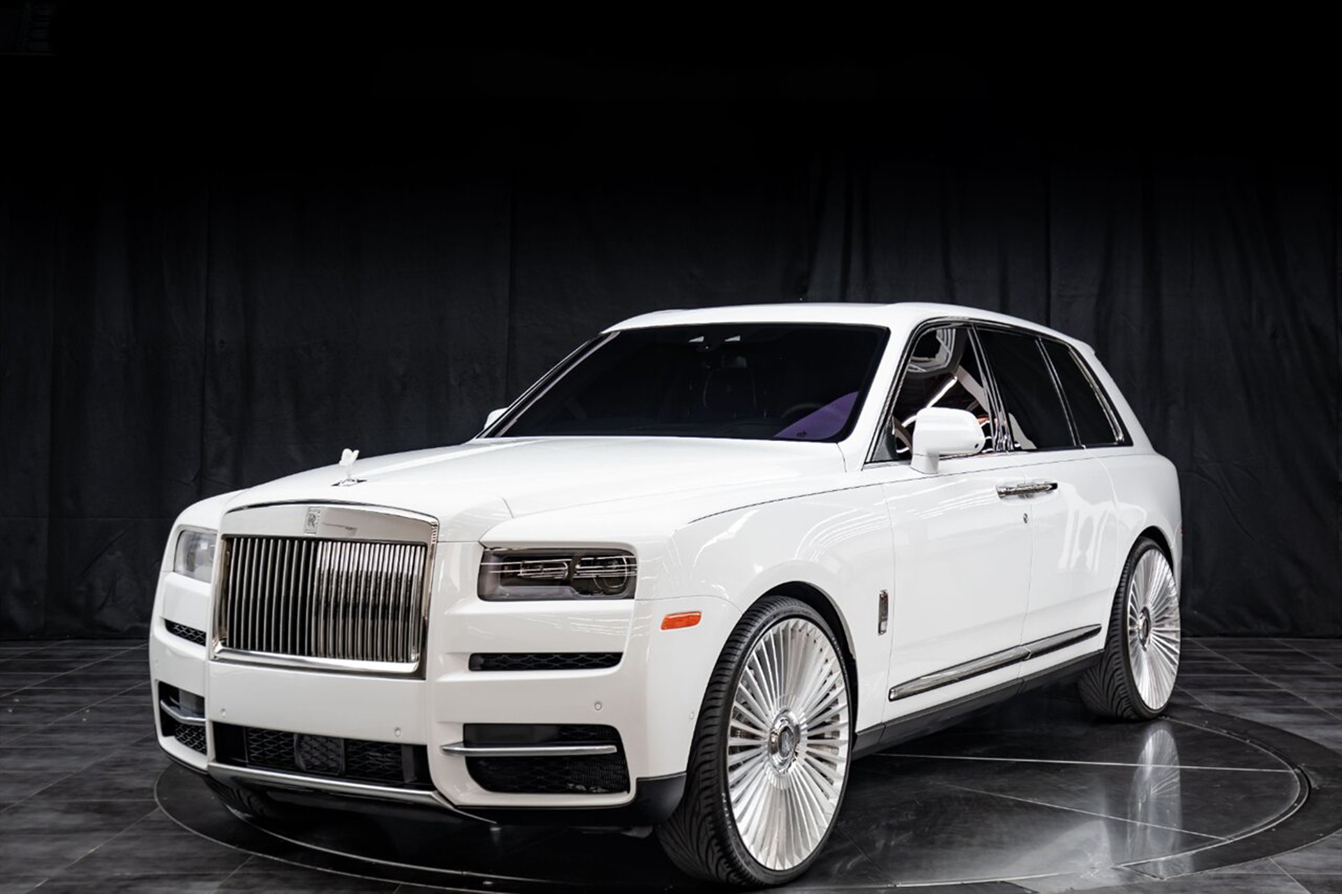 Gross Black Forgiato Trimestre Forged Wheels For Rolls Royce Range Rover Mercedes Benz S Class