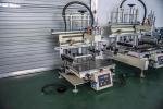 800PCS/H 100mm Down Stroke Semi Automatic Screen Printing Machine