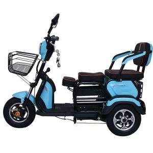 China Drum Brake 1200 Watts 12V 32Ah Three Wheel Electric Scooter factory