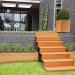 Corten Steel Staircase Durable Stylish Outdoor Stairs