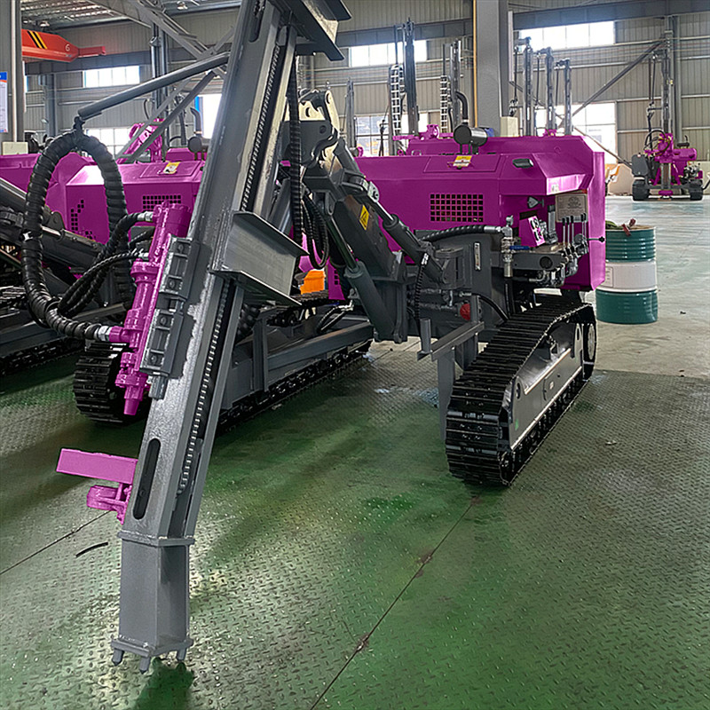 35m Depth DTH Drilling Machine Hydraulic Rotary Borehole Mining DTH Drilling Rig