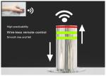 Traffic Safety Automatic Retractable Bollards 304 / 316 SS Bollard With 6mm -