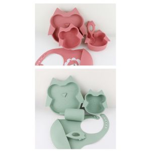 Multi Purpose Silicone Tableware Set Non Stick Versatile Use