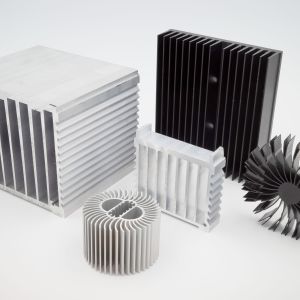 Antirust Stable Aluminum Extrusion Heatsink , Automotive Extruded Aluminium Profiles