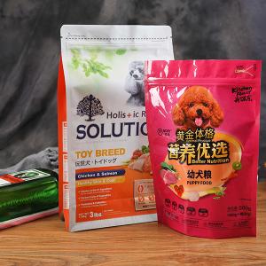 China Glossy Matt Pet Food Packaging Bag factory