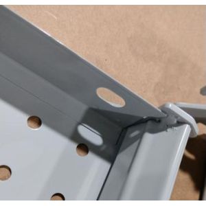 Powder Coated Gondola Shop Shelving Grocery Shelving Units Easily Installation