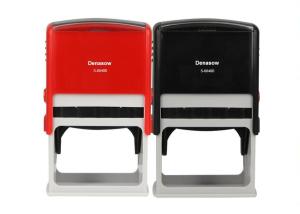 China Business Info Stamp/Email / Fax Signature Stamps/NEW Arrival Denasow Rectangle 60x40MM Self-inking DIY Rubber Stamp factory