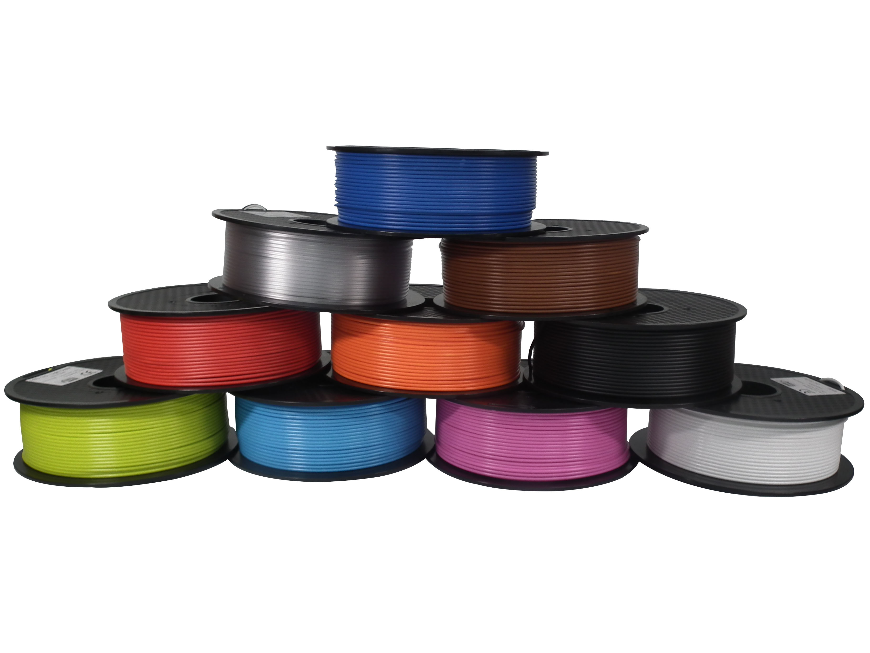 White / Black 1.75 3D Printer Filament , 1kg ABS Plastic Filament For Education