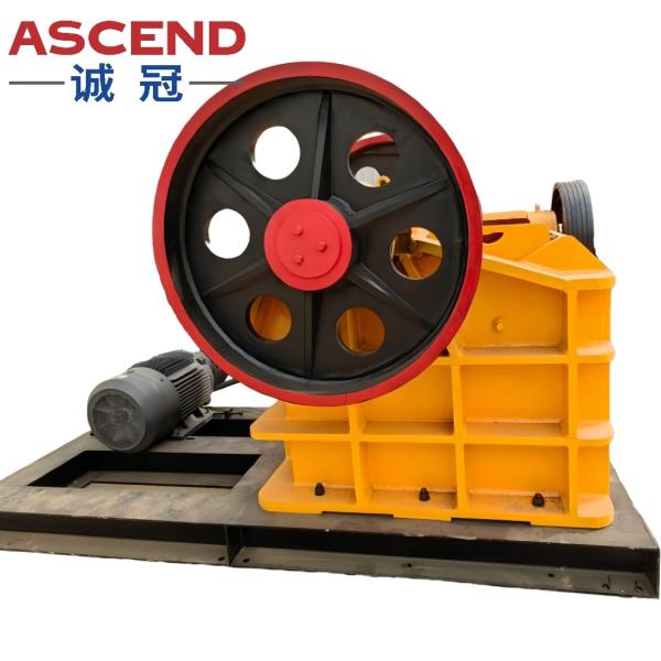 Primary Jaw Crusher PE500x750 PE600x900 80 100tph Capacity For Gypsum Quartz