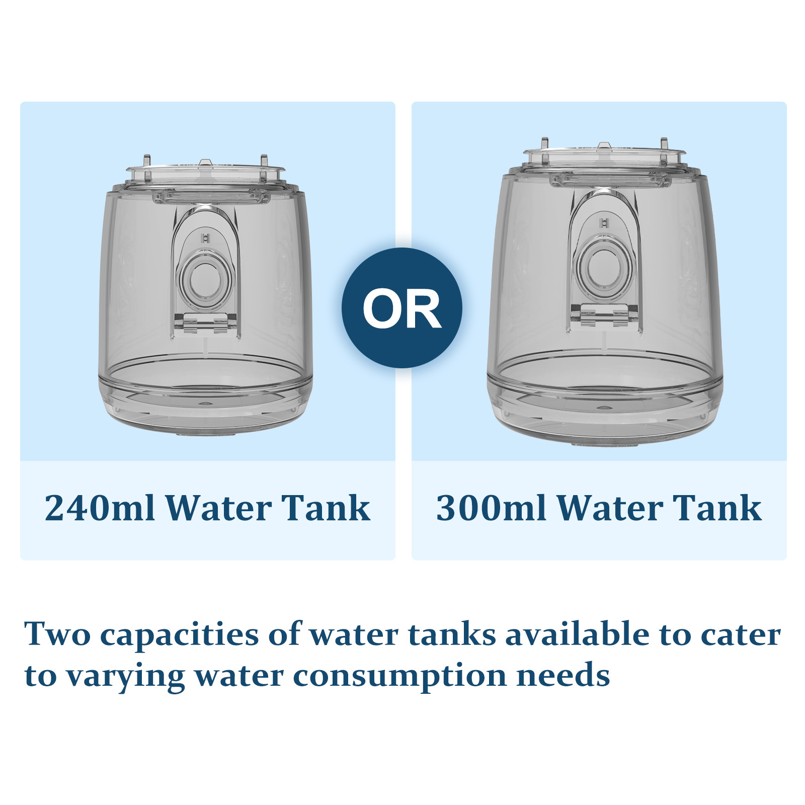 40-140PSI Portable Water Flosser PC Material High Intensity