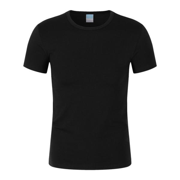 Custom Batch Printed Cotton Round Neck Short Sleeve T-Shirt Men And Women T